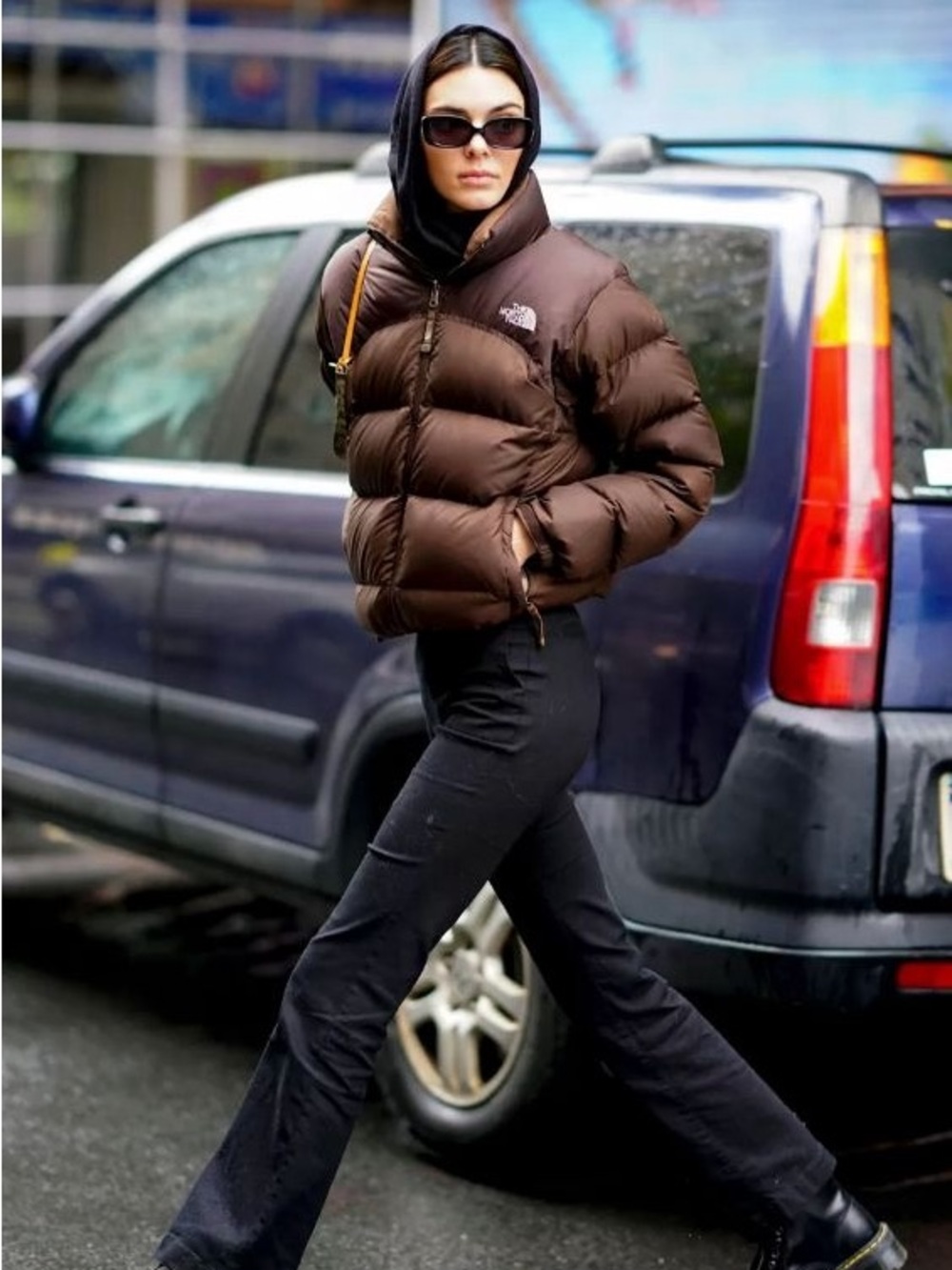 The North Face Women's Brown Down Puffer Jacket